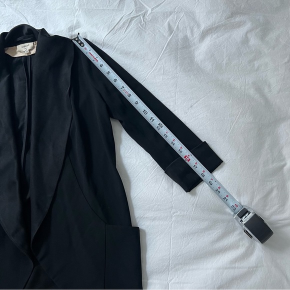 Aritzia Wilfred Chevalier Blazer Jacket Black 0 XS XXS - Picture 11 of 12